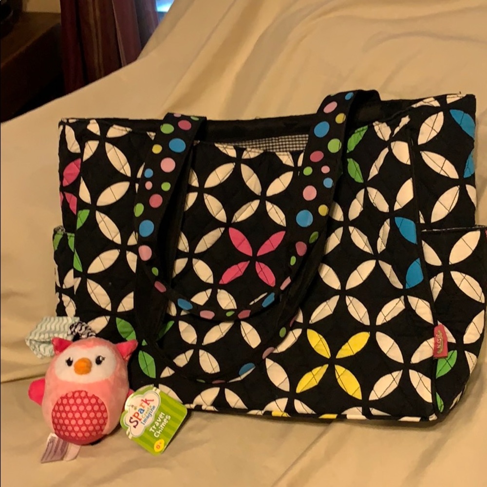 Cute and Colorful Diaper Bag